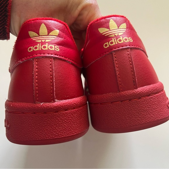 Adidas Red Retro 80’s Continental Sneakers size 7 - Picture 6 of 10